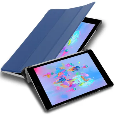 Produktbild von Cadorabo Schutzhülle für Apple iPad PRO (9.7 Zoll) Tablet Hülle in Blau Etui Case Cover Tasche Auto Wake up