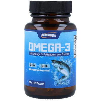 Produktbild von DobromilFit Omega-3 - Hochwertiges Fischöl für Ihre Gesundheit