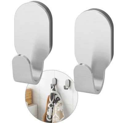 Produktbild von BROGRUND Wandhaken aus Edelstahl 2 Stück IKEA