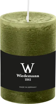 Produktbild von Wiedemann Marble Rustik Kerzen, Stumpenkerzen,  Olive 100 x Ø 68 mm