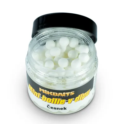 Obrázek produktu pro Mikbaits mini boilie v dipu 50ml Příchuť: Česnek