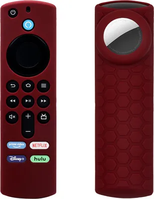 Obrázok produktu pre INF Ochranný kryt na diaľkové ovládanie pre Fire TV Stick 2024ALEXA 3. generácie airtag Červené víno