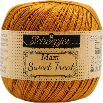 Produktbild von Scheepjes Maxi Sweet Treat 25g (383) Ginger Gold