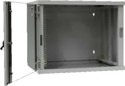 Zdjęcie produktu dla Rittal obudowa sieciowa naścienna 9U 477x600x500 LANCase II/9