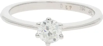 Produktbild von JuwelmaLux Verlobungsring 750/000 (18 Karat) Weißgold mit Brillanten JL30-07-4832 Größe 55