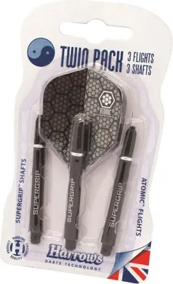 Obrázok produktu pre Harrows - Sada letiek na šípky 6-Pack CS1300 (jedna veľkosť) (čierna)