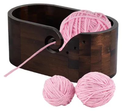 Immagine prodotto di Solidchoice - Portaovili in legno per fili, ideale per creativi e artigiani