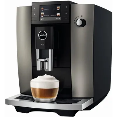 Obrázok produktu pre JURA E6 (ED), Espresso kávovar, 1,9 L, Kávové zrná, Vstavaný mlynček, 1450 W, Nerezová oceľ