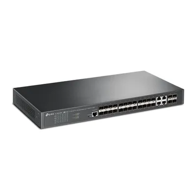 Produktbild von TP-Link Omada TL-SG3428XF, Managed, L2+, Rack-Einbau, 1U
