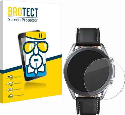 Produktbild von BROTECT Schutzglas für Samsung Galaxy Watch 3 (45mm) Schutzfolie Panzer Folie Glas Display Schutz klar