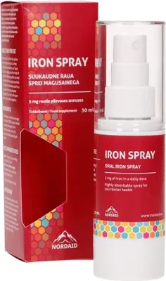 Zdjęcie produktu dla NORDAID suplement diety elazo w sprayu, BI8086