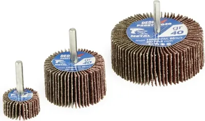 Immagine prodotto di DEDRA Rullo abrasivo con gambo 30x15x6mm, grana 40 - F28ST30040
