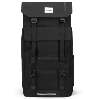 Produktbild von Wasserdichte Rucksack Herren Damen Laptop Rucksack Uni Student Schulrucksack Jungen Roll Top Reiserucksack Große 25L-40L Casual Daypack für Outdoor Trekking Wander Schule Arbeit(Schwarz)