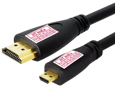 Produktbild von Micro HDMI auf HDMI 4K Adapter Kamera kabel kompatibel für SONY ZV-E10 Kamera