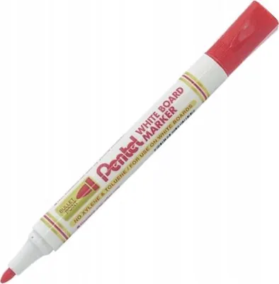 Produktbild von PENTEL MW85 RED Trockenlöschmarker für Whiteboards