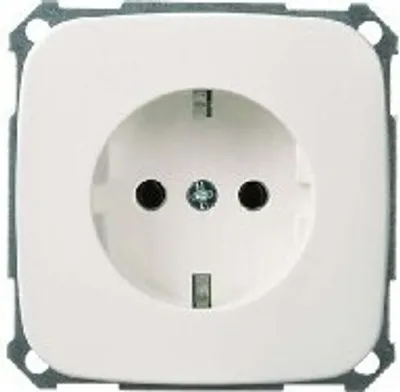 Produktbild von APC 285004 ELSO Steckdoseneinsatz 16A NOVIA/RENOVIERUNG reinweiß Steckdose 1 St.