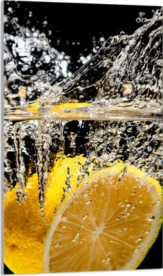 Produktbild von Glasschneidebrett 30x52 Zitrone