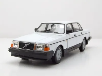 Produktbild von Welly 24102W Volvo 240 GL weiß 1:24