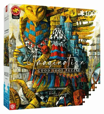 Productafbeelding van Puzzel 1000 stukjes, Gezeleth, "De Zon", "De Nar" - Goede buit