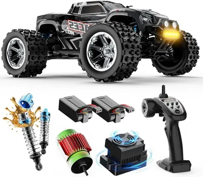 Zdjęcie produktu dla Samochód terenowy RC - Samochód RC - Buggy terenowy - Ciężarówka RC - Pojazd terenowy - Skala 1:16 - Silnik bezszczotkowy