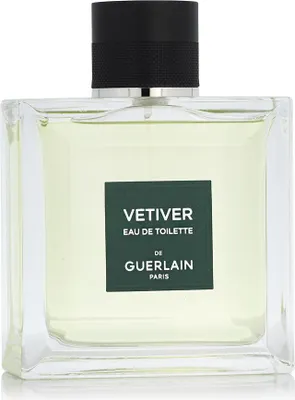 Produktbild von Guerlain Vétiver, Männer, 100 ml, Bergamotte, Zitrone, Orange, Moschus, Muskatnuss, Tabak, Tonka-Bohne, Vetiver, Spray
