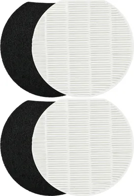 Produktbild von 2er Haustierpflegemaschine-Luftfilter Set (2*HEPA Filter/2*Sponge)