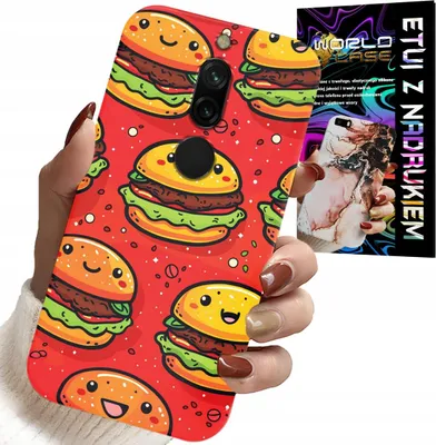 Produktbild von Fall Für Xiaomi Redmi 8 - Süsse Lächelnde Burger Abdeckung