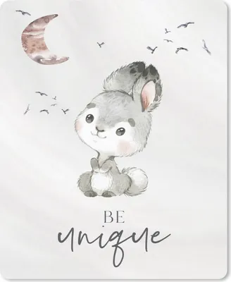 Produktbild von MuchoWow® Mauspad Mousepad Zitate - Kinder - Einzigartig sein - Jungen - Mädchen - Aquarellieren 19x23 cm - Mousepads - Maus Mat - Pad - Mausunterlage - Mauspads - Spielen