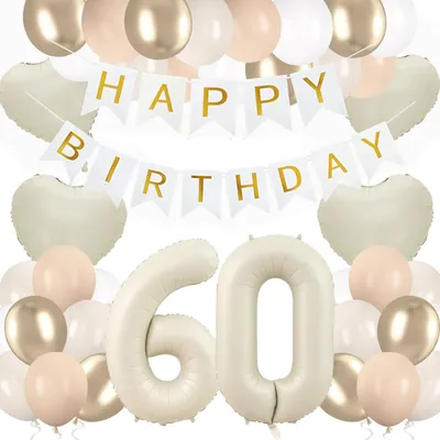 Immagine prodotto di Set di decorazioni per il cinquantesimo compleanno, con cuore e palloncini