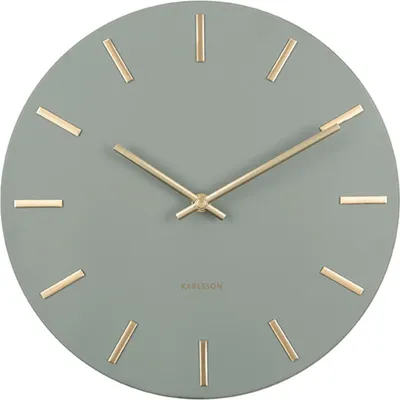Immagine prodotto di Karlsson - Orologio da parete Charm Small - Verde giungla