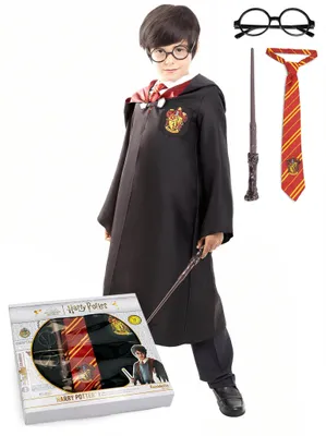 Produktbild von Harry Potter Kostüm Set - Faschingskostüm Kinder Kindergröße: 98-104
