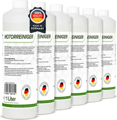 Produktbild von Flotex Motorreiniger 6x1L - Reiniger-Konzentrat für den Motor Systemreiniger