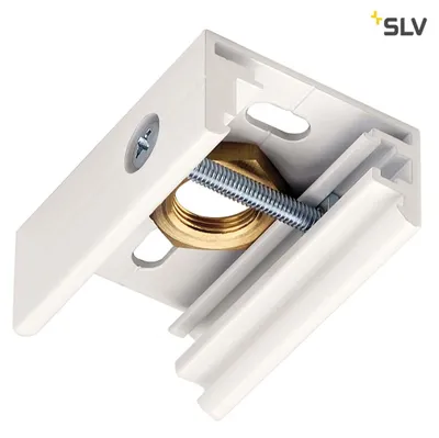 Produktbild von SLV 1001530 EUTRAC Pendelclip für 3-Phasenstromschiene verkehrsweiss