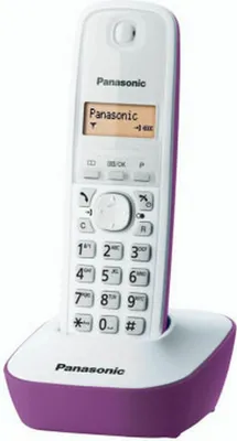Imagen del producto de Teléfono inalámbrico Panasonic KX-TG1611, con identificador de llamadas, 15 horas de autonomía en conversación, tecnología DECT