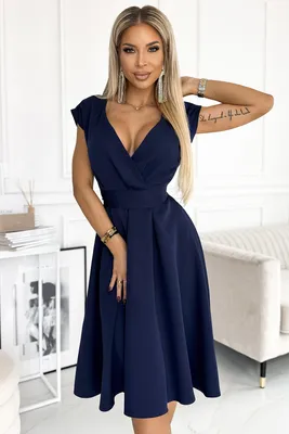 Zdjęcie produktu dla Numoco Damska sukienka wieczorowa Scarlett granat XXL