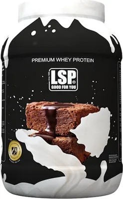 Produktbild von LSP Premium Whey Protein Eiweiß (1.800g) - Choco Brownie, Pulver