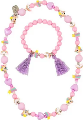 Produktbild von Souza Set Armband + Kette Einhorn