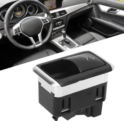 Immagine prodotto di Interruttore del regolatore del finestrino elettrico sul lato passeggero, risposta rapida, 2129059200, sostituzione per Classe C W204 dal 2012 al 2014