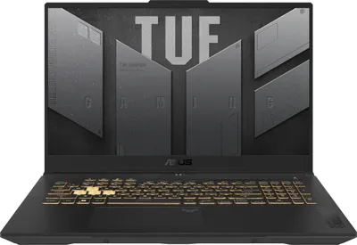 Produktbild von ASUS TUF Gaming A17 FA707NV-HX013W AMD Ryzen™ 7 7735HS Laptop 43,9 cm (17.3") Full HD 16 GB DDR5-SDRAM 1 TB SSD NVIDIA GeForce RTX 4060 Wi-Fi 6 (802.11ax) Windows 11 Home Deutsch Grau