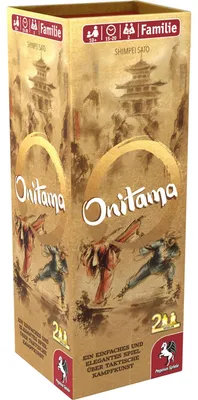 Obrázok produktu pre Pegasus Onitama, Stolová hra, Stratégie, 10 rok / roky, 15 min, 20 min, Rodinná hra