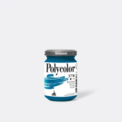 Produktbild von Acrylfarbe MAIMERI Polycolor 140 ml - Phthaloblau
