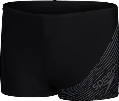 Immagine prodotto di Speedo Medley Logo aquashorts per ragazzi, Colore:Nero-grigio, Taglie bambini:176