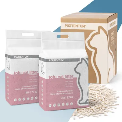 Produktbild von Pflanzliche Katzenstreu mit Geruchskontrolle, 5,4 kg