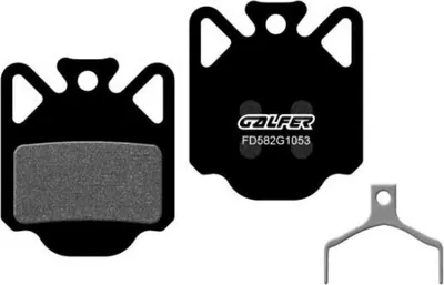 Image de Galfer Campagnolo Ekar Db-310 Plaquettes de frein à disque Transparent Transparent One Size