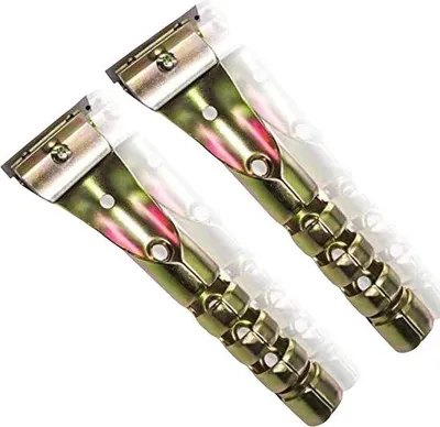Produktbild von Famanu Schaber 50 mm - Set mit 2 hochwertigen Schabern für Holz, Lack und Metall