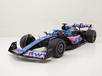 Productafbeelding van Solido 421186320 Alpine A523 Formule 1 #10, Nederlandse Grand Prix 2023, zwart-blauw, Gasly, schaal 1:18