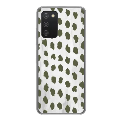 Produktbild von MuchoWow® Handyhülle Schutzhülle Hülle für Samsung Galaxy A53 5G Marmor - Punkte - Grün Silikon Softcase Handy Hülle - Schutzabdeckung