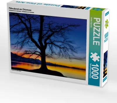 Produktbild von Calvendo Föhnabend am Chiemsee 1000 Teile Puzzle quer 640x480mm, Sporrer Stefan; 7406629