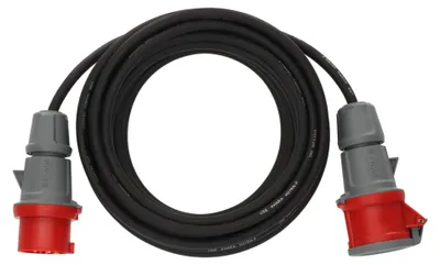 Productafbeelding van Brennenstuhl CEE-verlengkabel IP44 10 m zwart H07RN-F 5G1,5 5-polig, 1167710