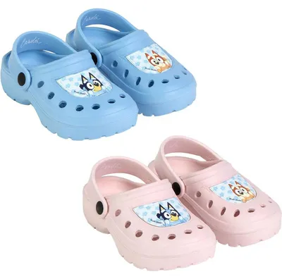 Produktbild von Bluey Kinder Clogs – Lustige und Bequeme Sandalen mit Lieblingscharakteren, perf